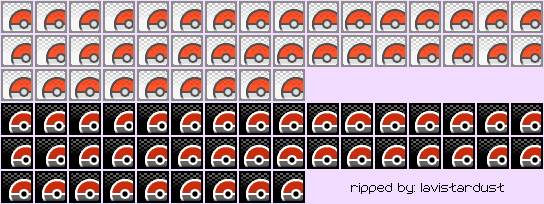 Pokémon Black / White - Game Icons
