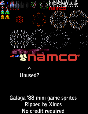 Galaga '88 Mini Game