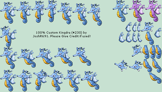 Pokémon Generation 2 Customs - #230 Kingdra