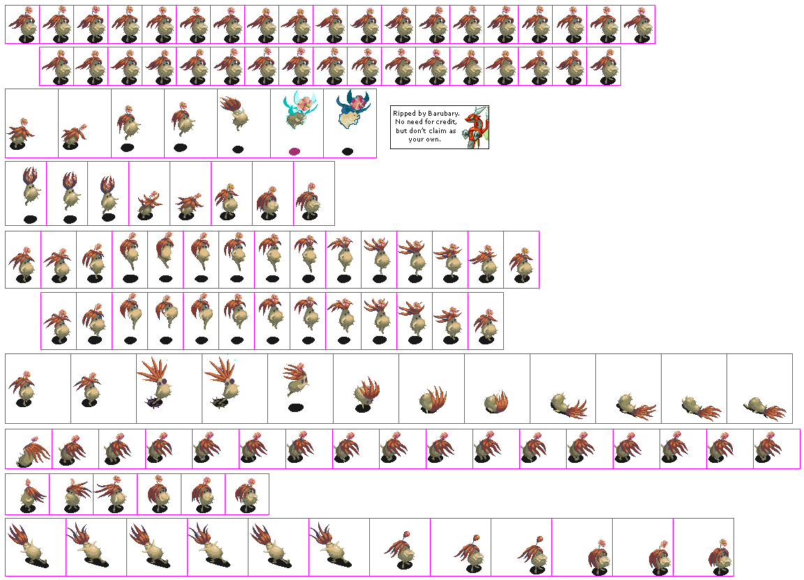 Breath of Fire 4 - Lampkin (Withered)