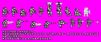 Teenage Mutant Ninja Turtles 3: Radical Rescue - Michelangelo