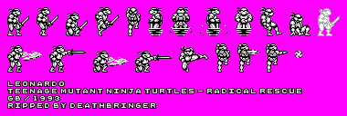 Teenage Mutant Ninja Turtles 3: Radical Rescue - Leonardo
