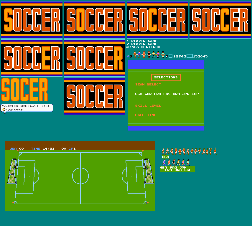 Soccer - General Sprites