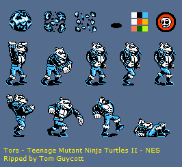 Teenage Mutant Ninja Turtles 2: The Arcade Game - Tora