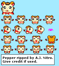 Hamtaro: Rainbow Rescue - Pepper