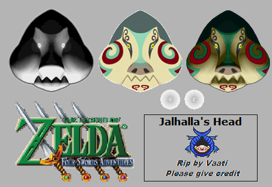 The Legend of Zelda: Four Swords Adventures - Jalhalla's Head