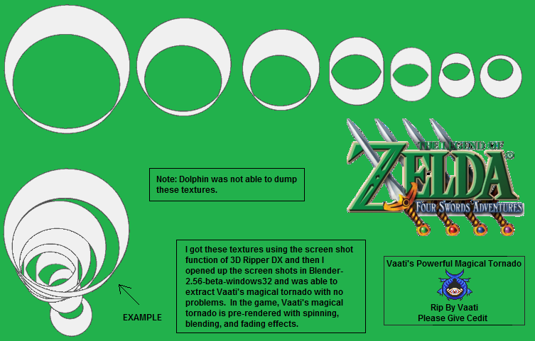The Legend of Zelda: Four Swords Adventures - Vaati's Magical Powerful Tornado