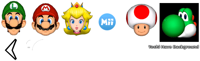 Super Mario Galaxy - Save File Icons