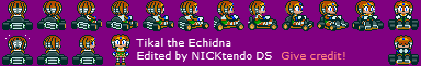 Sonic the Hedgehog Customs - Tikal (Super Mario Kart-Style)