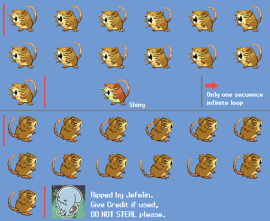 #020 Raticate (Male)