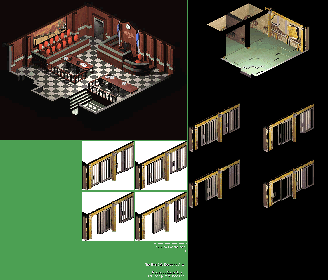 The Sims 2 - City Hall & Jail