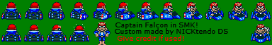 F-Zero Customs - Captain Falcon (Super Mario Kart-Style)