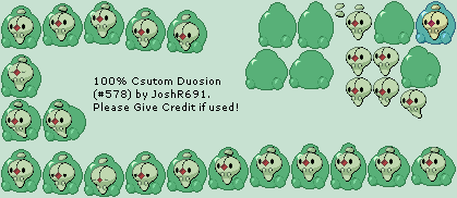 Pokémon Customs - #578 Duosion