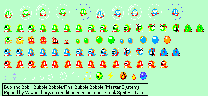 Bubble Bobble - Bub and Bob
