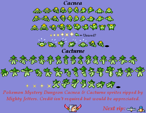 Pokémon Mystery Dungeon: Red Rescue Team - Cacnea & Cacturne