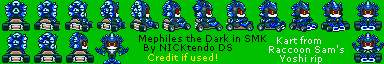 Sonic the Hedgehog Customs - Mephiles (Super Mario Kart-Style)
