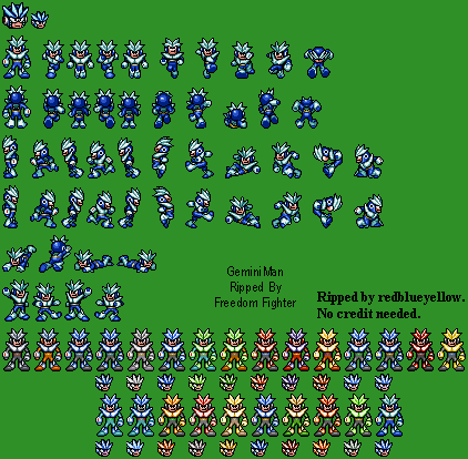 Mega Man Soccer - Gemini Man