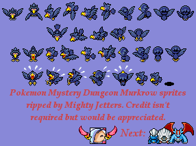 Pokémon Mystery Dungeon: Red Rescue Team - Murkrow