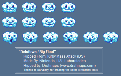 Kirby Mass Attack - Big Floof