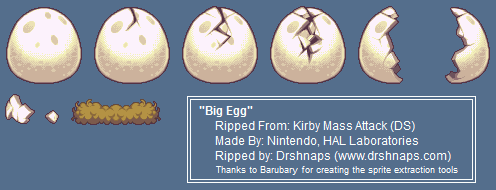 Kirby Mass Attack - Big Egg