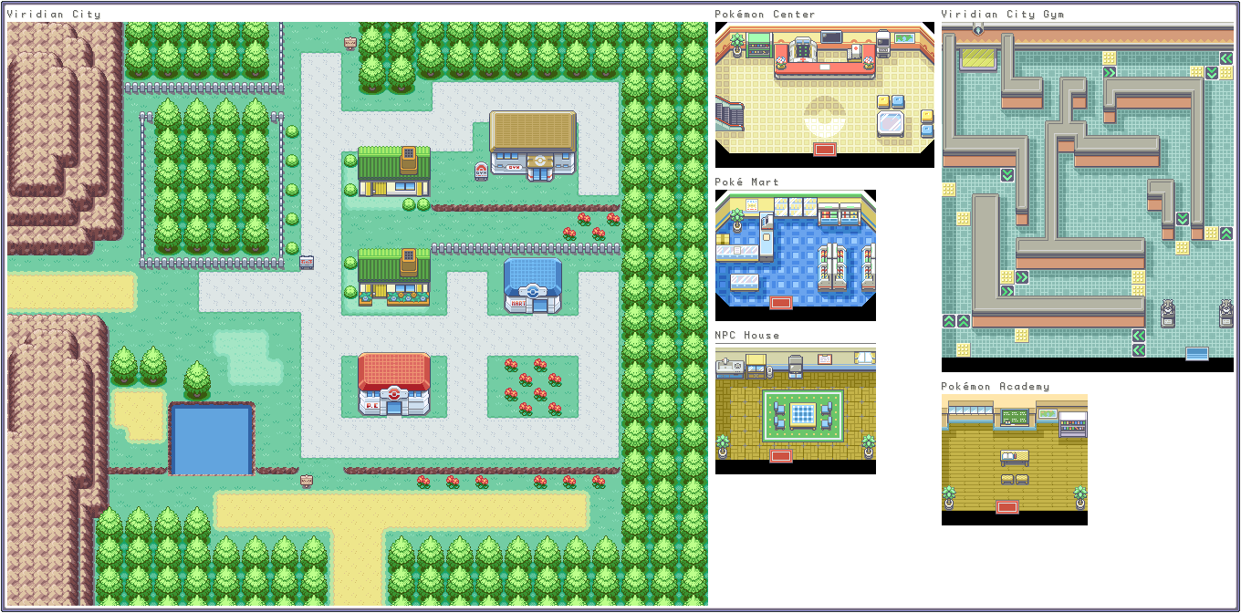 Pokémon FireRed / LeafGreen - Viridian City
