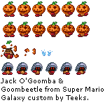 Mario Customs - Jack O'Goomba & Goombeetle