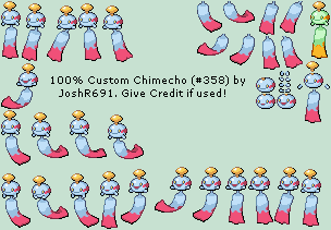 Pokémon Customs - #358 Chimecho