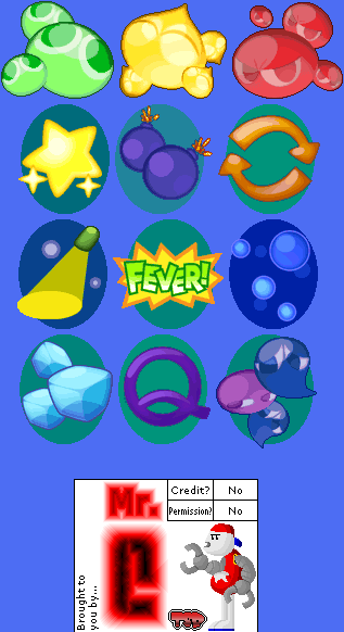 Puyo Puyo 15th Anniversary - Game Icons