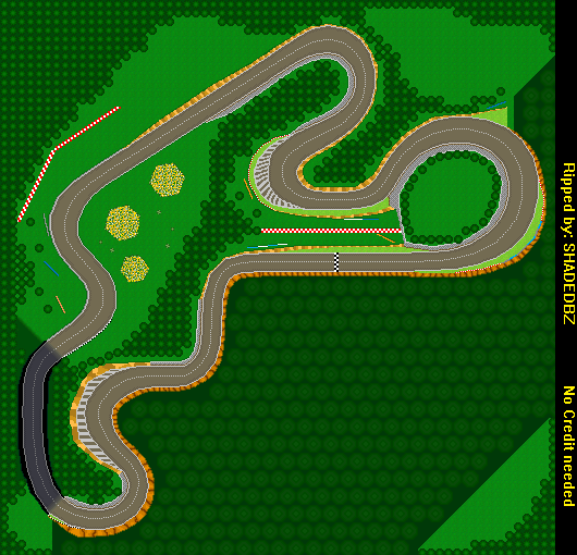 Mario Kart DS - Shroom Ridge