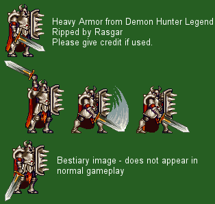 Demon Hunter Legend - Heavy Armor