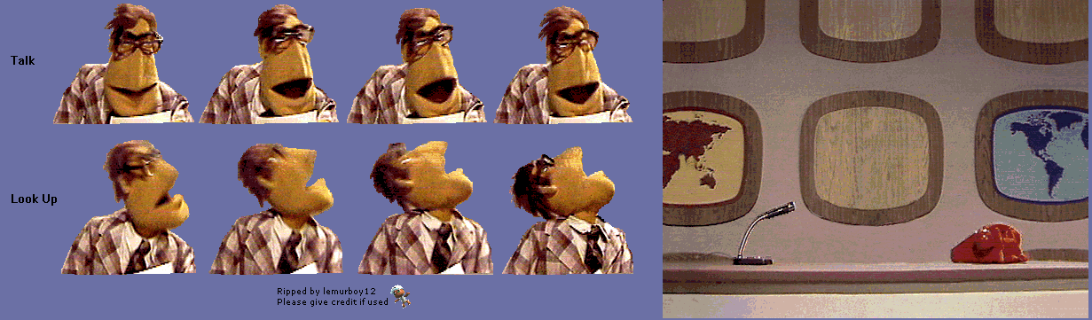 Muppet Newsman