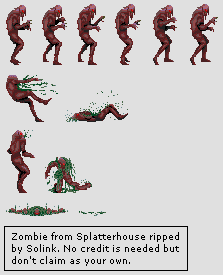 Splatterhouse - Zombie