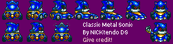 Sonic the Hedgehog Customs - Metal Sonic (Sonic Drift, Super Mario Kart-Style)