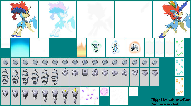Pokémon Black 2 / White 2 - Keldeo and Kyurem Transformations