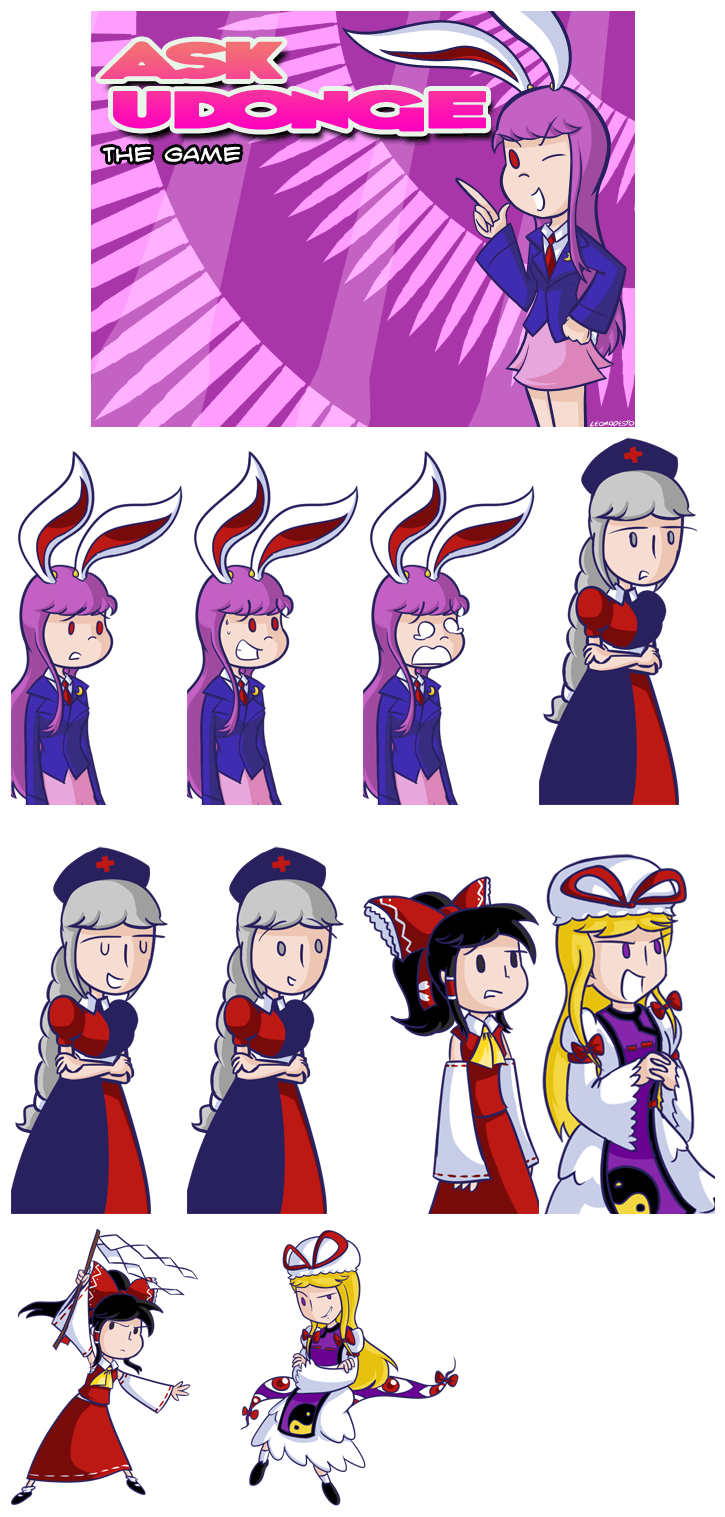 Ask Udonge: The Game - General Sprites