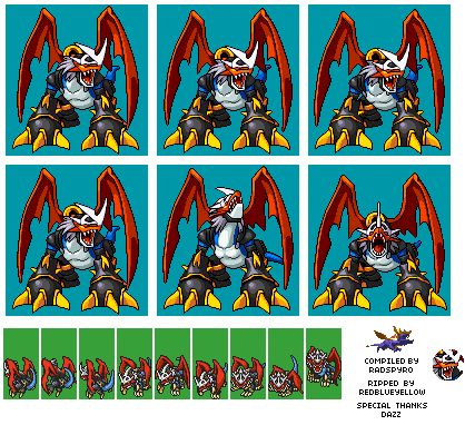 Digimon World DS - Imperialdramon Dragon Mode