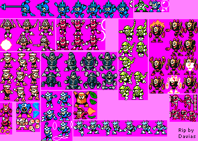 Mega Man 3 - Robot Masters