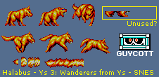 Ys 3: Wanderers from Ys - Halabus