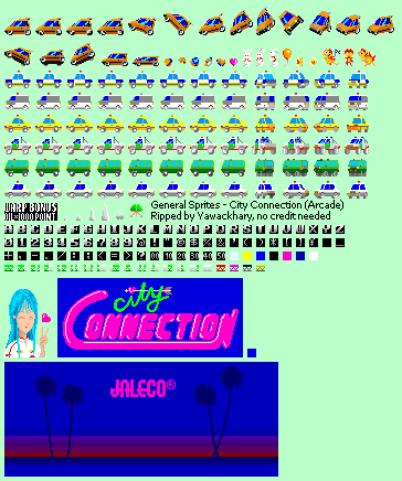 City Connection - General Sprites