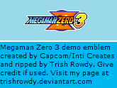 Mega Man Zero 3 - Demo Emblem