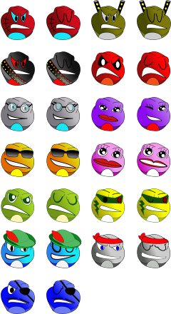 Angry Frogs - Frogs
