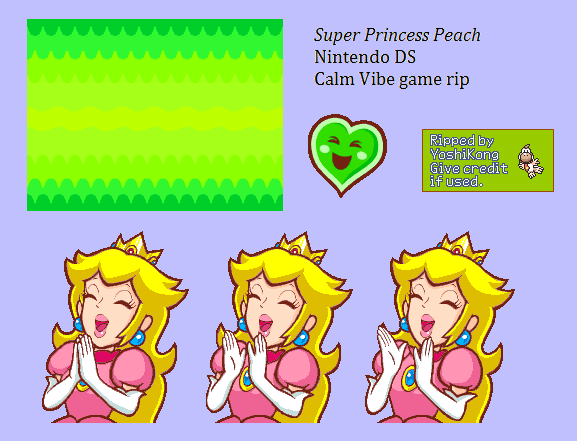 Super Princess Peach - Calm Peach