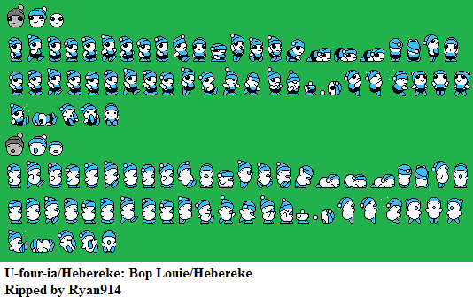U-four-ia: The Saga / Hebereke - Bop Louie / Hebereke