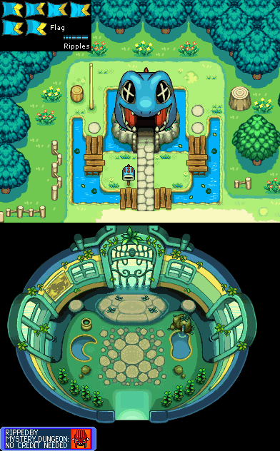 Pokémon Mystery Dungeon: Red Rescue Team - Totodile Hut