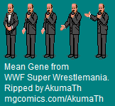 WWF Super Wrestlemania - Mean Gene Okerlund