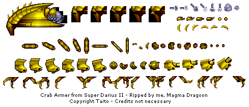 Super Darius II (JPN) - Crab Armer