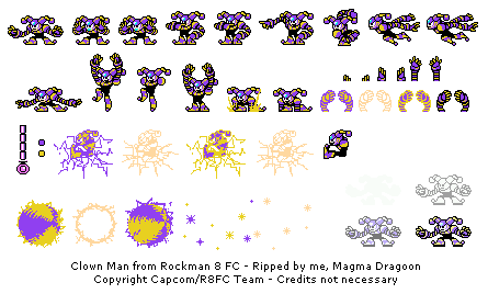 Rockman 8 FC / Mega Man 8 FC - Clown Man