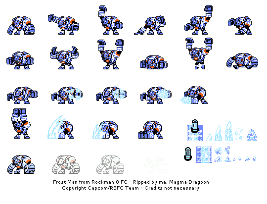Rockman 8 FC / Mega Man 8 FC - Frost Man
