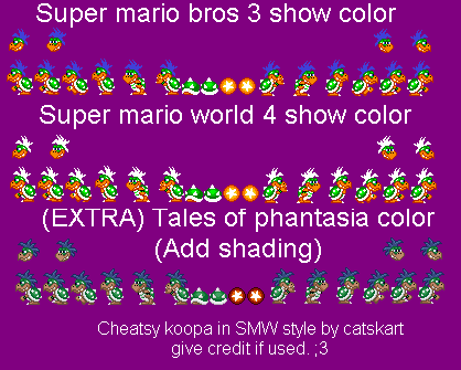Mario Customs - Cheatsy Koopa (Larry)