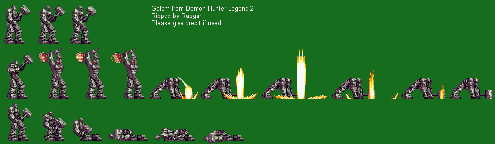Demon Hunter Legend 2 - Golem